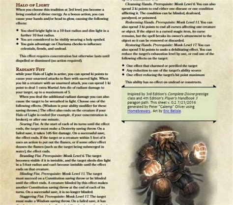 5e monk guide.
